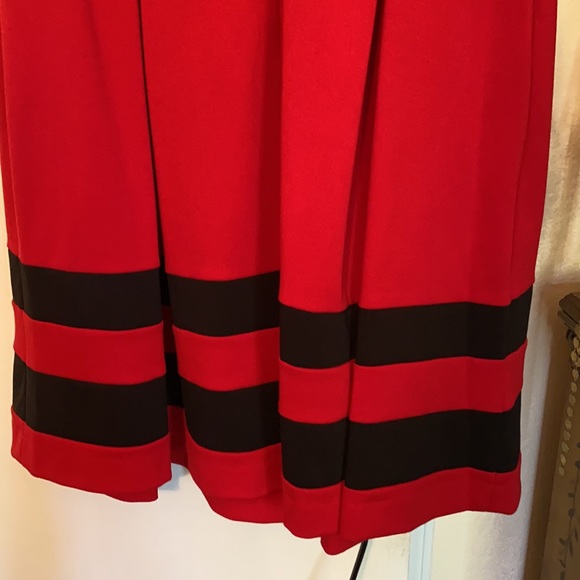 Royal Red Formal Mid-Length Dress NEVER WORN - Picture 5 of 6